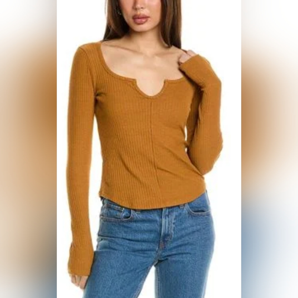 Project Social T Washed Ribbed Top - Picture 2 of 4